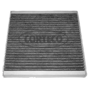 Imagen de CORTECO 80001035 Filtro de habitáculo carbón activado 212 215 25 SMART: Fortwo II Coupé, Cabrio