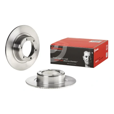 Imagen de BREMBO 08.1741.10 Disco de freno 244 7 6 macizo CITROËN: 2CV Berlina
