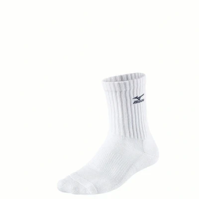 Imagen de Mizuno Volleyball Socks Medium Blanco/Azul marino Hombre/Mujer Talla XL