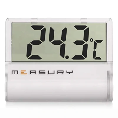 Imagen de Measury Termómetro digital para acuarios, acuarios de agua dulce y salada, TM11