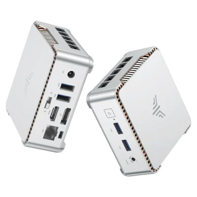 Imagen de NiPoGi Mini PC N97 Ιntel Alder Lake(Beat N100/Ν95,hasta 3.6GHz),GK3PLUS Ordenador 8GB DDR4/256GB M.2 SSD,Mini Sobremesa con 4K UHD Triple Display/BT4.2/WiFi/RJ45,Micro para Casa/Negociom