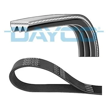 Imagen de DAYCO 3PK800 Correa trapecial poli V 800,0 3 NISSAN: Note II Hatchback
