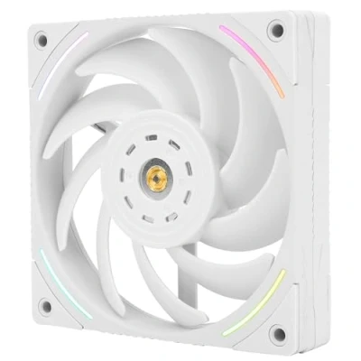 Imagen de Thermalright TL K12W Ventilador de caja computadora,Ventilador enfriamiento PWM alto rendimiento 120 mm,Ventilador CPU blanca
