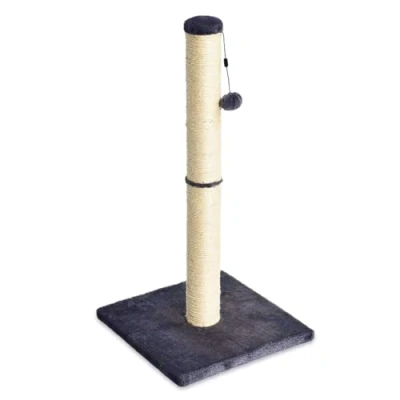 Imagen de Amazon Basics Poste rascador para gatos, mediano, 40.01 x 80.01 cm, gris