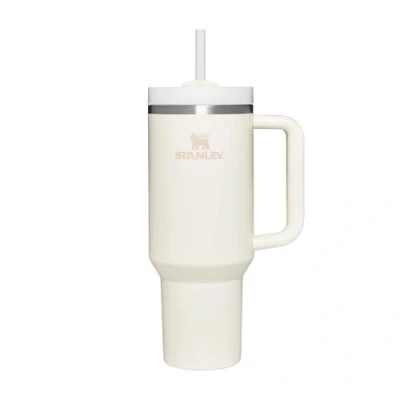 Imagen de Stanley Quencher H2.0 FlowState Tumbler 1.2L Termo Conserva el Frío 11 Horas Helada Durante 48 Botella Agua Acero Inoxidable Termica Vaso Termico Sin BPA Cream Tonal