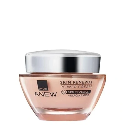 Imagen de AVON Crema Skin Renewal Power Anew Hidratación Intensiva y Rejuvenecimiento Facial 10 Veces más de Protinol TM* con Niacinamida Estimula el Colágeno la Piel 50 ml