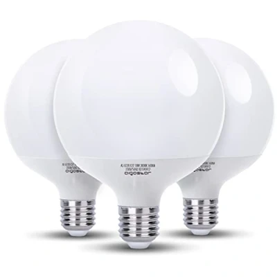 Imagen de Aigostar Bombillas LED E27 G120 Globo 18W Equivalente a 117W, Luz Calida 3000K, 1840 Lumen, CRI&gt; 80, Ahorro de Energía, 3 Unidades