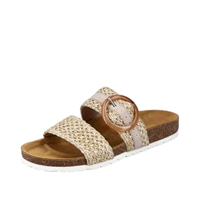 Imagen de Rieker V8091, Zuecos Mujer, Beige, 38 EU