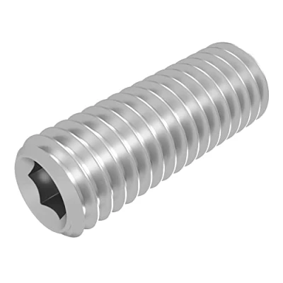 Imagen de Tornillo prisionero SECCARO con punta cónica M5 x 14 mm, acero inoxidable V2A VA A2, DIN 913 / ISO 4026, hexágono interior, 20 piezas