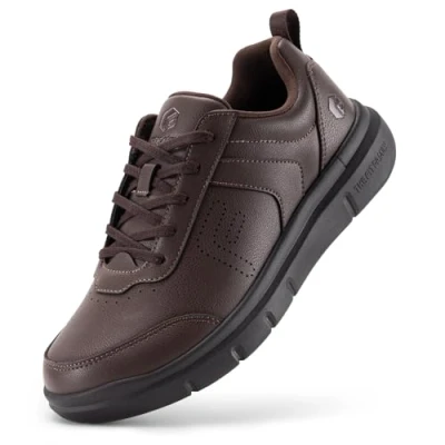 Imagen de FitVille Extra Anchas Zapatillas Hombres Zapatos Casuales Anchos Comodidad para Caminar Formales Ligeros Juanetes Fascitis Plantar 42 EU X Ancho