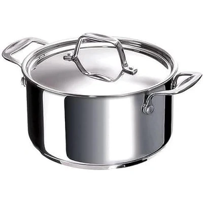 Imagen de Bekaline Chef Cacerola con Tapa, Acero Inoxidable, Compatible inducción, 28 centímetros