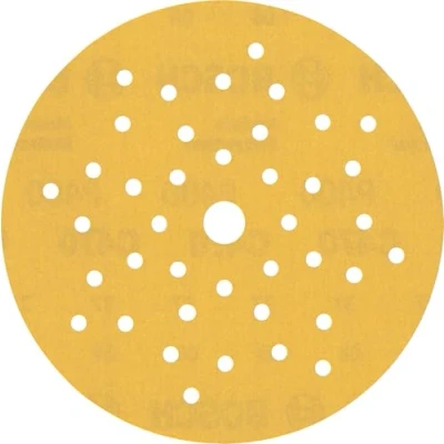 Imagen de Bosch Professional 5 x Lijas Expert C470 multiperforados, para Madera dura, Pintura sobre madera, 125 mm, Grano 400, Accesorios Lijadora excéntrica