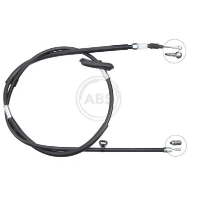 Imagen de A.B.S. K14011 Cable de Freno Mano 1806 Discos para dirección izquierda/derecha OPEL: Astra J Hatchback