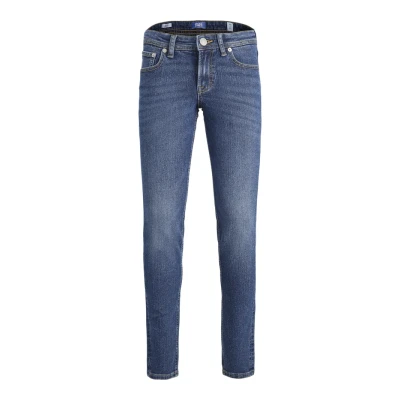 Imagen de Jack &amp; Jones Junior Liam Vaqueros pitillo para niños, Talla: 14a, Blue denim