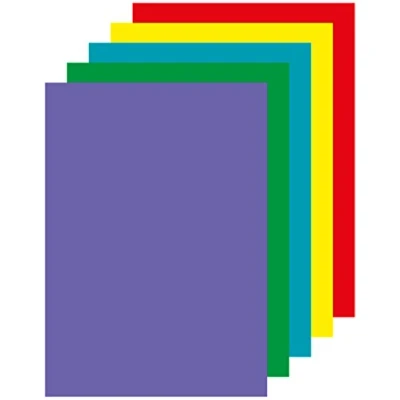 Imagen de APLI 15279 Papel color surtido intenso A4 100 hojas