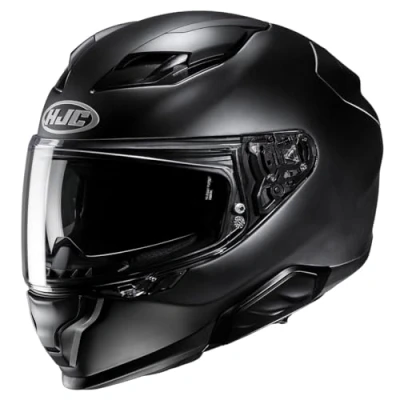 Imagen de HJC, Casco Moto Integral F71 Solid Semi Flat Black, M