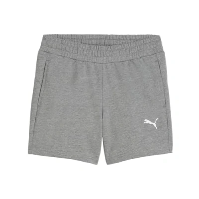 Imagen de puma Teamgoal Pantalones Cortos de Punto Unisex, Gris Medio Jaspeado Blanco, XL