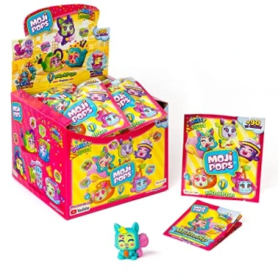 Imagen de MojiPops Party Display de 24 Figuras Coleccionables (PMPPD824IN00), con 1 Figura en Cada sobre