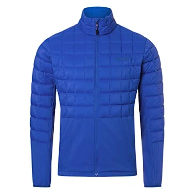 Imagen de Marmot Hombre Echo Featherless Hybrid, chaqueta de senderismo con aislamiento, funcional repelente al agua, acolchada forro, a prueba viento, Dark Azure, L