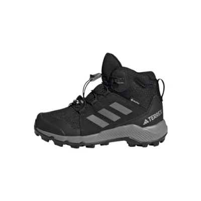 Imagen de adidas Performance Terrex MID GTX Unisex Zapatillas de senderismo para niños, Talla: 28.5, core black grey three Fibra sintética/tela