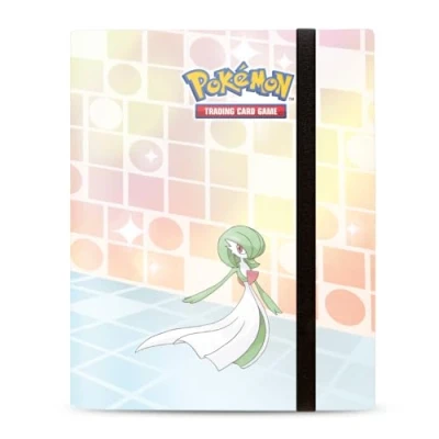 Imagen de Ultra PRO Carpeta profesional de 9 bolsillos Gallery Series Trick Room para Pokémon, correa elástica Vivid Full Art gran capacidad carga lateral alta calidad