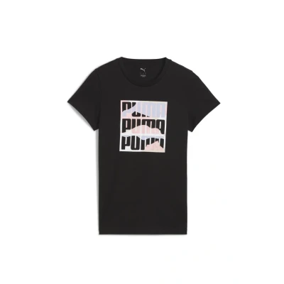 Imagen de Puma Graphics Mountain Camiseta estampada, Mujer, Talla: XL, Black