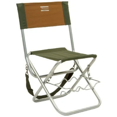 Imagen de Shakespeare Silla plegable con Reposacañas Taburete de pesca
