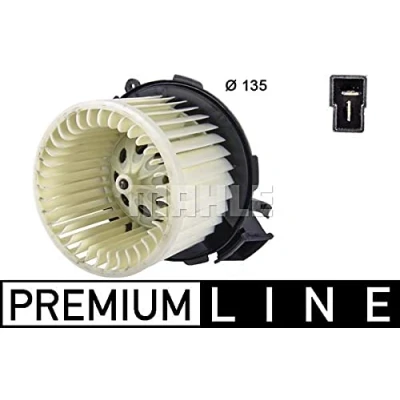 Imagen de MAHLE ORIGINAL AB 100 000P Ventilador de Calefacción para vehículos con climatizador dirección izquierda/derecha PEUGEOT: 307 SW, Hatchback