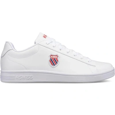 Imagen de K SWISS Court Shield Zapatillas whitecorporate (06599113), Hombre, Talla: 43, White corporate (06599 113) Zapatos