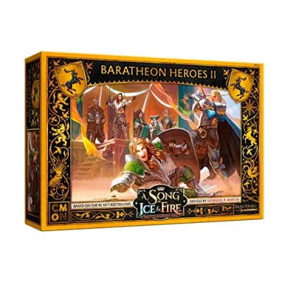 Imagen de Cool Mini or Not, A Song of Ice &amp; Fire: Baratheon Heroes II Miniature Game, Ages 14+, 2+ Players, 45 to 60 Min Playing Time