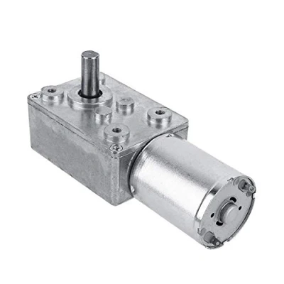 Imagen de Motorreductor DC 12V Mini Motor de Reducción Velocidad Engranaje Alta Tensin Reversible CW/CCW para Abrepuertas, Cabrestante(20RPM)