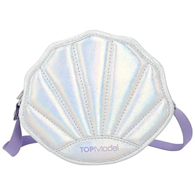 Imagen de Depesche 12306 TOPModel Mermaid Bolsa con forma de concha, cremallera y correa ajustable