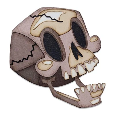 Imagen de Sizzix Set de Troqueles Thinlits 11 pzas 664746 Skelly Colorize Tim Holtz, Talla única