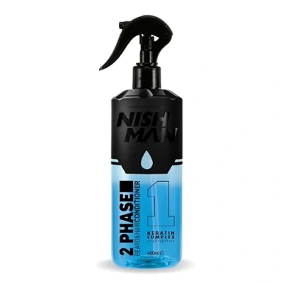 Imagen de Spray acondicionador para cabello y barba NISHMAN 400ml