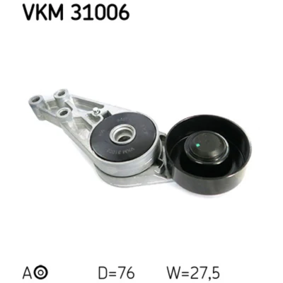 Imagen de SKF VKM 31006 Polea Tensora AUDI: A4 B6 Berlina, A6 C5 Avant, SEAT: Exeo ST