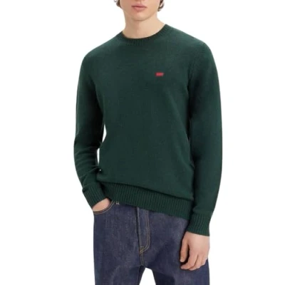 Imagen de Levi&#039;s Original Housemark Sweater, Sweatshirt para Hombre, Darkest Spruce, XS
