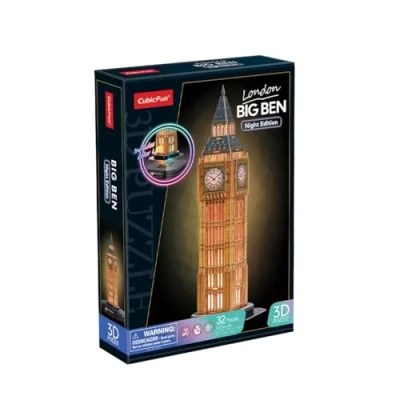 Imagen de Puzzle 3d big ben led nigth edition