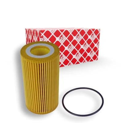 Imagen de FEBI BILSTEIN 108935 Filtro de aceite con junta anular Cartucho filtrante LAND ROVER: Range Rover 3, Sport, 4
