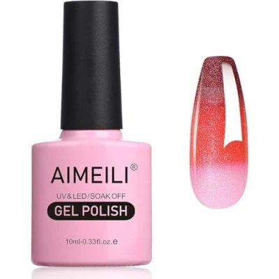Imagen de AIMEILI Chameleon Gel Esmalte de Uñas, Brillante Soak Off UV/LED para Salón Uñas DIY Home, Fácil Aplicar 10ml 001