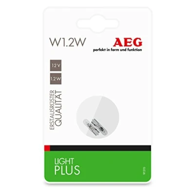 Imagen de AEG Automotive 97270 Lámpara Light Plus W1,2W, set de 2 piezas