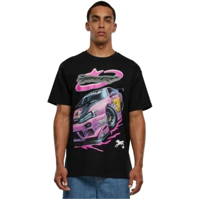 Imagen de Upscale by Mister Tee Speed Heavy Camiseta estampada, Hombre, Talla: 3XL, Black