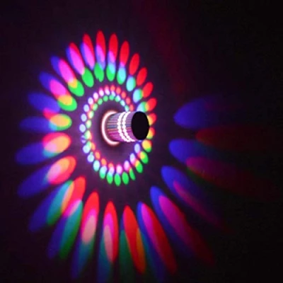 Imagen de Coocnh 3W LED lámpara de pared aluminio baño moderna stahler Efecto piso Lámpara, aluminio, BRG color