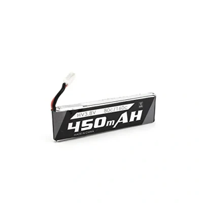 Imagen de EMAX 450mAh 1S Lipo Batería HV 3.8V 80C/160C Battery con PH2.0 Conector para Tinyhawk FPV Racing Drone