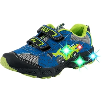 Imagen de Lico Loader V Blinky, Zapatillas Niñas, Azul Blau Schwarz Lemon Lemon, 27 EU