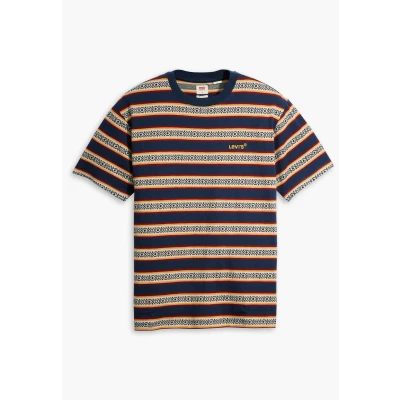Imagen de Levi&#039;s TAB Vintage TEE Camiseta básica, Hombre, Talla: XL, Otis geo stripe naval academy