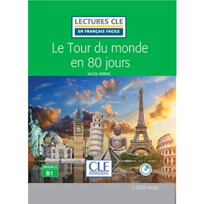Imagen de Le Tour Du Monde En 80 Jours Livre + Cd Audio Niveau 3/b1 (2ere