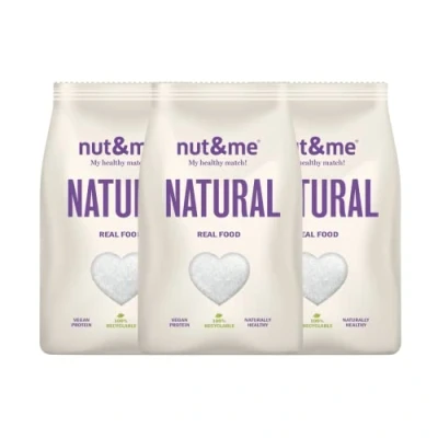 Imagen de Eritritol 1,05 kg nut&amp;me Edulcorante natural Cero calorías 100% Sin conservantes ni aditivos gluten Pack 3 x 350 gr