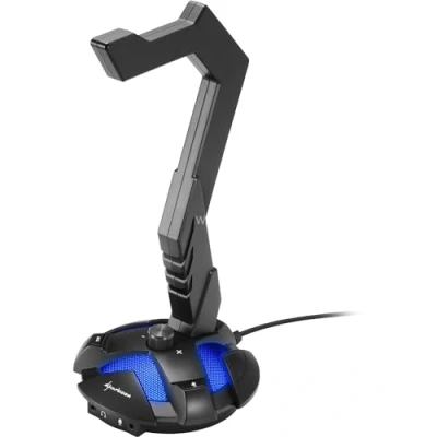 Imagen de Sharkoon X rest 7.1 Activo Negro Soporte Accesorios De Coche Para El Teléfono Móvil