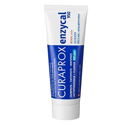 Imagen de 4x Curaprox enzycal Pasta de dientes 950ppm Fluoruro 75ml Tubo (4x 75ml)