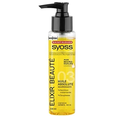 Imagen de Syoss Elixir beauté aceite absoluto Frasco dispensador de 100 ml